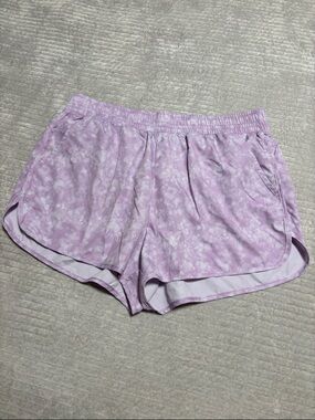 Light Purple Athletic Shorts